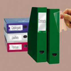 Címketartó zseb, 25x102 mm, öntapadó, 3L Címketartó zseb, 25x102 mm, öntapadó, 3L