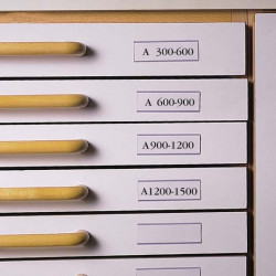 Címketartó zseb, 30x150 mm, öntapadó, fiókhoz, 3L Címketartó zseb, 30x150 mm, öntapadó, fiókhoz, 3L