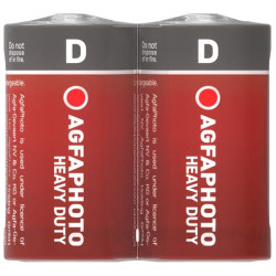 Elem, D góliát, 2 db, féltartós (szén-cink), zsugor, AGFAPHOTO "Heavy Duty"