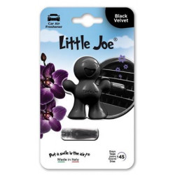 Autóillatosító, szellőzőrácsra, LITTLE JOE "Black Velvet", fekete