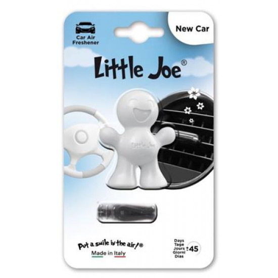Autóillatosító, szellőzőrácsra, LITTLE JOE "New Car", fehér