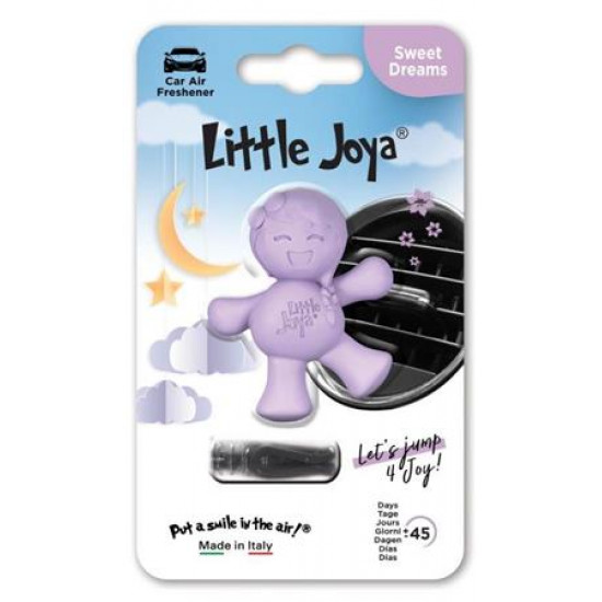 Autóillatosító, szellőzőrácsra, LITTLE JOYA "Sweet Dreams", v.lila