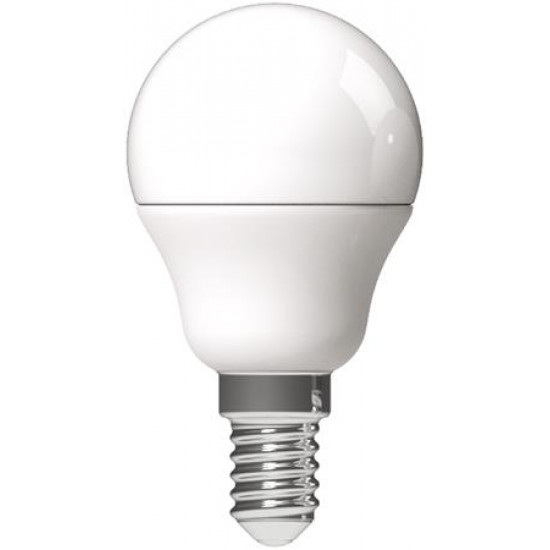 LED izzó, E14, kisgömb, G45, 4,5W, 470lm, 3000K, AVIDE