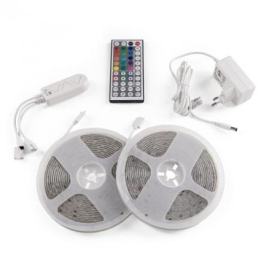 LED szalag, 2x5m, 300 LED, 22W, RGB, AVIDE LED szalag, 2x5m, 300 LED, 22W, RGB, AVIDE