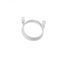 Töltőkábel, USB-C - USB-C, mágneses, 100W, 1 m, AVAX "CB610W Magnety", fehér