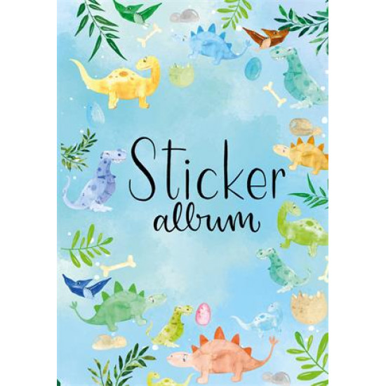 Matricagyűjtő album, A5, AVERY ZWECKFORM, dinoszaurusz