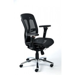 Irodai szék, állítható karfás, hálós ülőlap, hálós háttámla, alumínium lábkereszt, MAYAH "Flow" Irodai szék, állítható karfás, hálós ülőlap, hálós háttámla, alumínium lábkereszt, MAYAH "Flow"