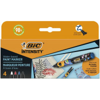 Dekormarker készlet, 1,5 - 2,3 mm, BIC, 4 különböző élénk szín Dekormarker készlet, 1,5 - 2,3 mm, BIC, 4 különböző élénk szín