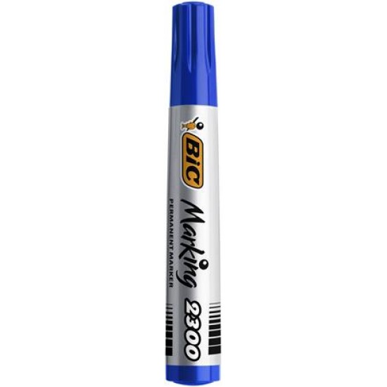 Alkoholos marker, 3,7-5,5 mm, vágott, BIC "ECO 2300" kék