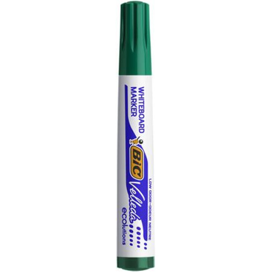 Flipchart- és táblamarker, 1,4 mm, kúpos, BIC" Welleda ecolutions", zöld