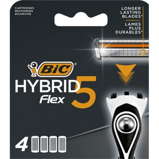 Férfi borotvabetét BIC "HYBRID 5"