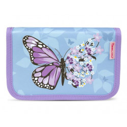 Tolltartó, 2 klapnis, BELMIL "Purple Blue Butterfly"