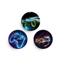 Matrica, tépőzáras, Classy Plus táskához, BELMIL "Gamer"