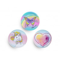 Matrica, tépőzáras, Classy Plus táskához, BELMIL "Rainbow Love"