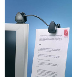 Irattartó, monitorra, csiptetős, KENSINGTON "FlexClip" Irattartó, monitorra, csiptetős, KENSINGTON "FlexClip"