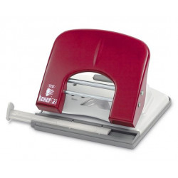 Lyukasztó, kétlyukú, 30 lap, BOXER "P2", piros Lyukasztó, kétlyukú, 30 lap, BOXER "P2", piros