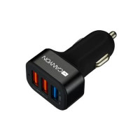 Autós töltő, 3xUSB, QC 3.0, 2,1A, CANYON "C-07" Autós töltő, 3xUSB, QC 3.0, 2,1A, CANYON "C-07"