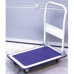 Szállítókocsi, összecsukható, 150 kg teherbírás, kék-fehér Szállítókocsi, összecsukható, 150 kg teherbírás, kék-fehér