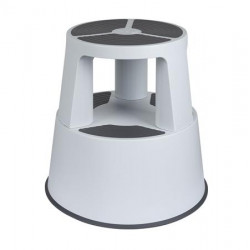 Gurulós polipropilén zsámoly, WEDO, világosszürke Gurulós polipropilén zsámoly, WEDO, világosszürke