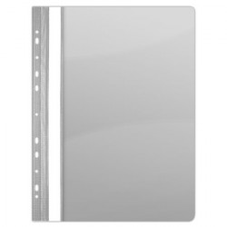 Gyorsfűző, lefűzhető, PVC, A4, DONAU, szürke Gyorsfűző, lefűzhető, PVC, A4, DONAU, szürke