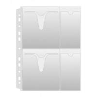 CD/DVD genotherm, lefűzhető, A4, 160 mikron, víztiszta, DONAU CD/DVD genotherm, lefűzhető, A4, 160 mikron, víztiszta, DONAU