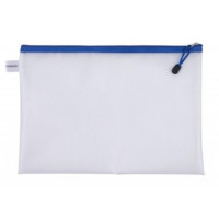 Irattartó tasak, cipzáras, A4, 343x246 mm, DONAU, kék