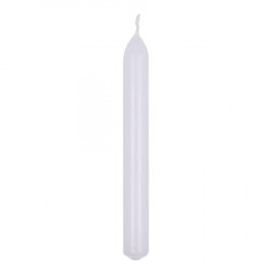 Gyertya, asztali, vékony, DONAU "Home", fehér