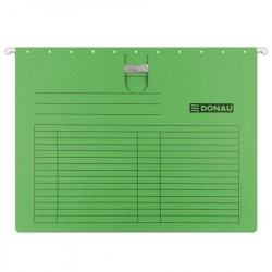 Függőmappa, gyorsfűzős, karton, A4, DONAU, zöld Függőmappa, gyorsfűzős, karton, A4, DONAU, zöld