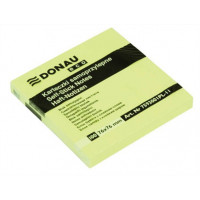 Öntapadó jegyzettömb, 76x76mm, 100 lap, DONAU "ECO", sárga Öntapadó jegyzettömb, 76x76mm, 100 lap, DONAU "ECO", sárga