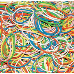 Postázógumi, 0,5 kg, DONAU, vegyes