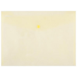 Irattartó tasak, A4, PP, patentos, DONAU, sárga