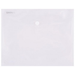 Irattartó tasak, A5, PP, patentos, DONAU, áttetsző