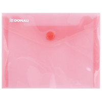 Irattartó tasak, A6, PP, patentos, DONAU, piros Irattartó tasak, A6, PP, patentos, DONAU, piros