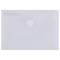 Irattartó tasak, A7, PP, patentos, DONAU, áttetsző Irattartó tasak, A7, PP, patentos, DONAU, áttetsző