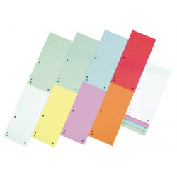 Elválasztócsík, karton, DONAU, vegyes színek