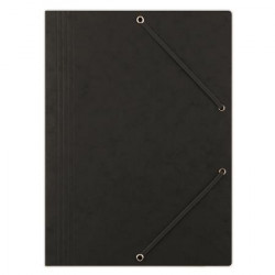 Gumis mappa, prespán, A4, DONAU "Premium", fekete Gumis mappa, prespán, A4, DONAU "Premium", fekete