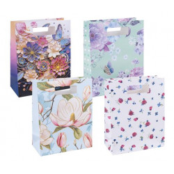 Ajándéktáska, 26x32,5x10 cm, DONAU "Home" vegyes minta Ajándéktáska, 26x32,5x10 cm, DONAU "Home" vegyes minta