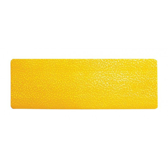 Padlójelölő matrica, 50x150 mm,  DURABLE "Csík", sárga