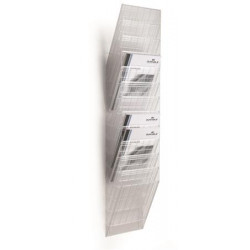 Prospektustartó, fali, álló, A4, DURABLE "FLEXIBOXX", áttetsző Prospektustartó, fali, álló, A4, DURABLE "FLEXIBOXX", áttetsző