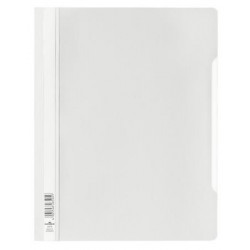 Gyorsfűző, PP, A4+, DURABLE, fehér