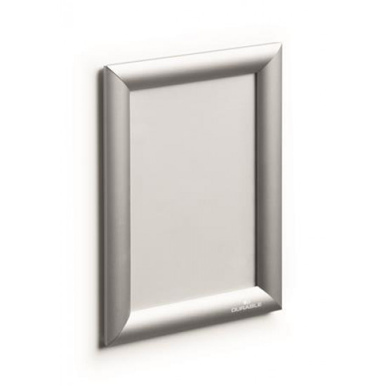 Posztertábla, fali, A5, alumínium keret, DURABLE