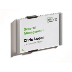 Információs tábla, 149x105,5 mm, DURABLE "INFO SIGN", ezüst Információs tábla, 149x105,5 mm, DURABLE "INFO SIGN", ezüst