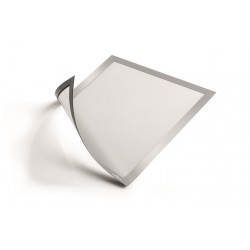 Bemutató keret, A4, mágneses, DURABLE "DURAFRAME® MAGNETIC", ezüst