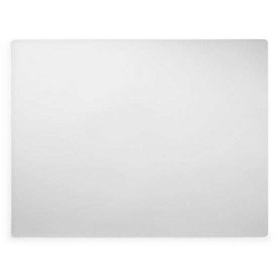 Könyökalátét, lekerekített sarkok, 500x650 mm, PP, DURABLE, áttetsző