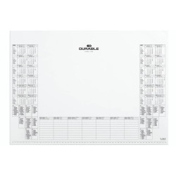 Könyökalátét tömb, 570x410 mm, éves naptárral, DURABLE
