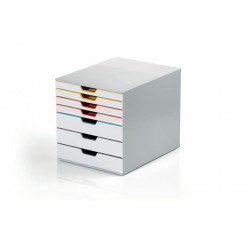 Irattároló, műanyag, 7 fiókos, DURALBE " VARICOLOR® MIX 7", színes Irattároló, műanyag, 7 fiókos, DURALBE " VARICOLOR® MIX 7", színes