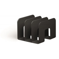 Könyvtámasz-és katalógustartó, műanyag, DURABLE "ECO", fekete