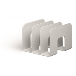 Könyvtámasz-és katalógustartó, műanyag, DURABLE "ECO", szürke