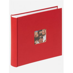Fotóalbum, 200 fotó, 10x15 cm, "Walther Fun", piros
