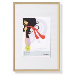 Képkeret, műanyag, 10 x15 cm,  "New  Lifestyle", arany Képkeret, műanyag, 10 x15 cm,  "New  Lifestyle", arany